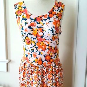 Lands End Tiered Maxi